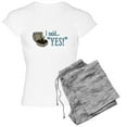 thumbnail image 1 of CafePress - I Said &Quot;Yes!&Quot; Newly Engaged Women's Ligh - Women's Light Pajamas, 1 of 1