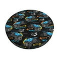 thumbnail image 1 of Balery Cool Off-Road Vehicle Fundas de asiento para taburete de bar redondo de tela de terciopelo ajustables que protegen de arañazos y manchas para sillas de 14 a 17 pulgadas.-14 inch, 1 of 7