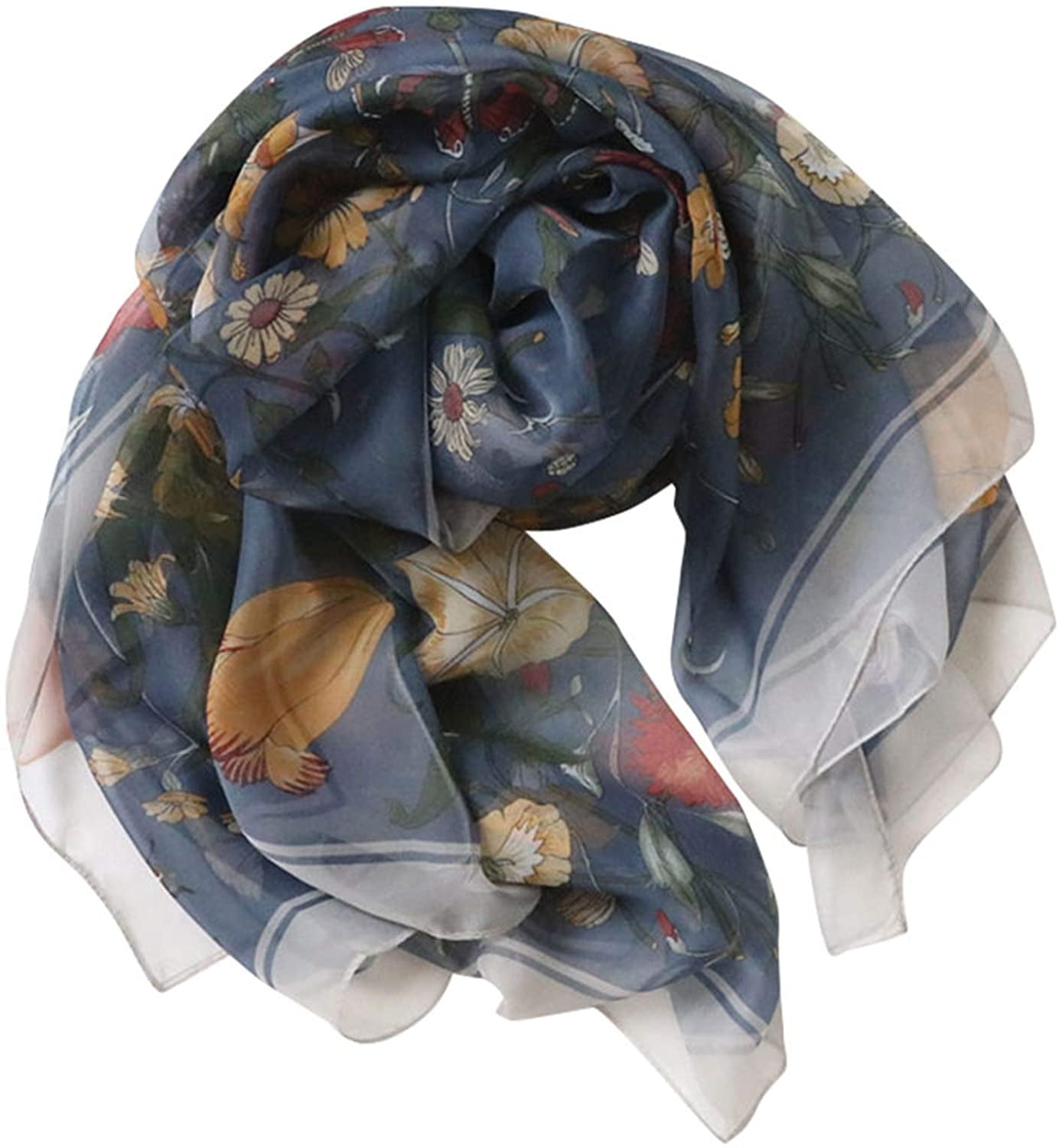 silk beach head scarf