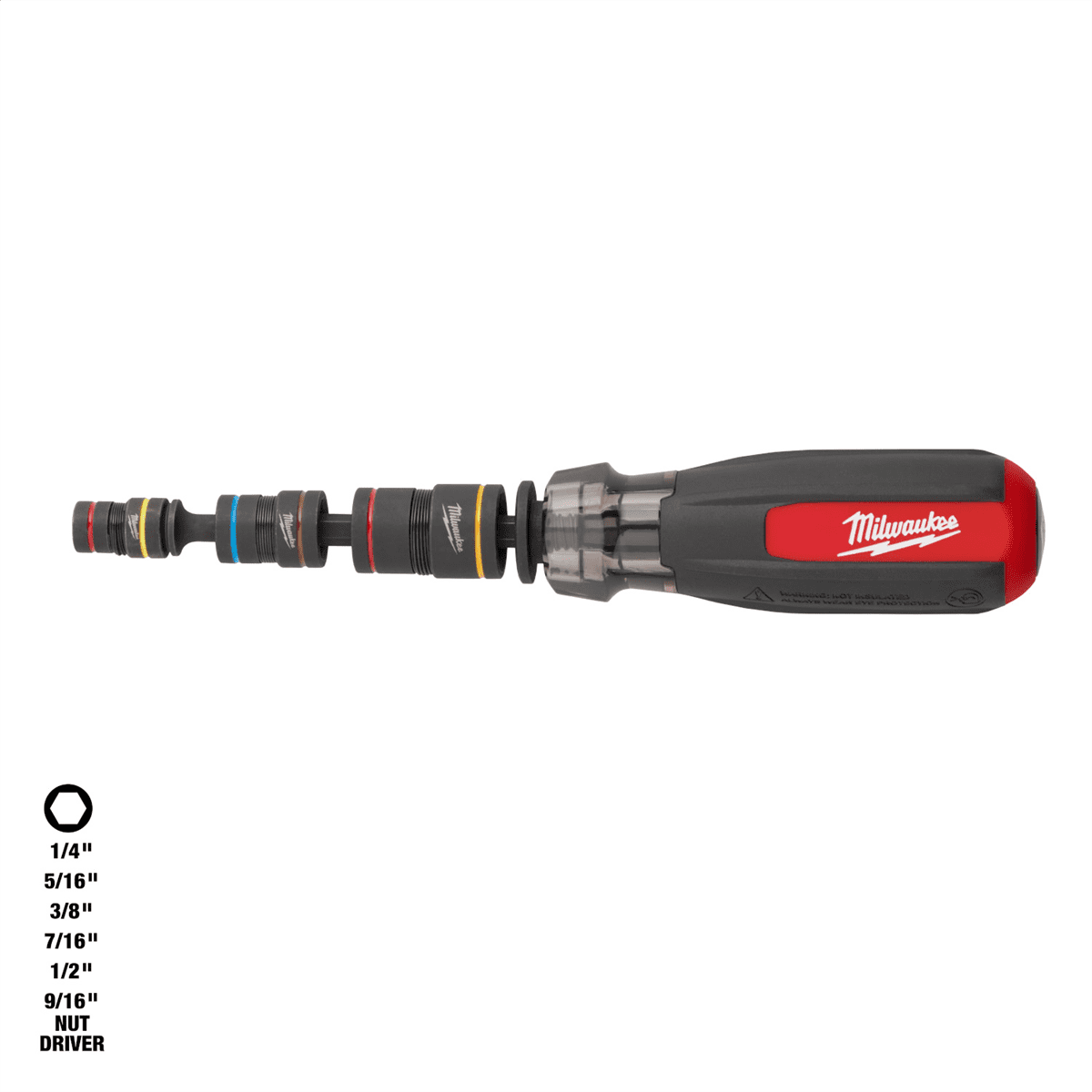 Milwaukee 48-22-2134 9-in-1 SAE Hex/Key Drive Multi-Bit