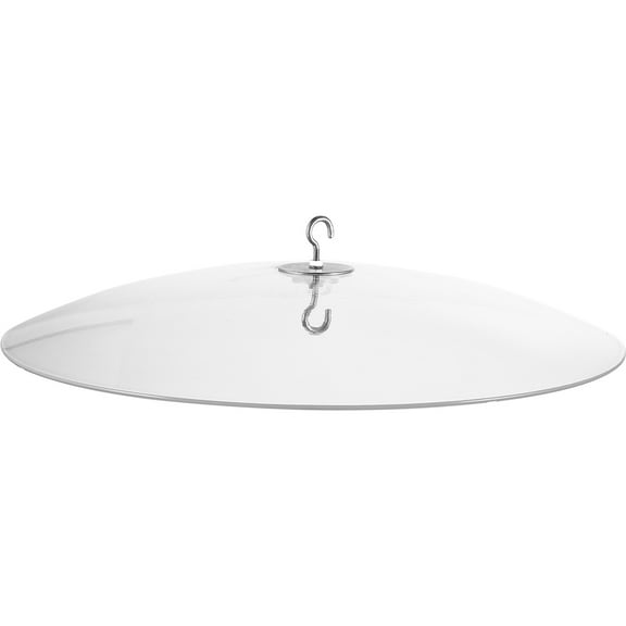 USHOBE Transparent Dome for Bird Feeder 1Pack with Rain and Snow Protection