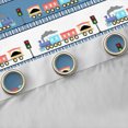 thumbnail image 4 of Manfei Kid Cartoon Train Black Out Curtains, Boys Construction Truck Curtains Pack of 2 (42x63 Each), Tractor Machinery Bedroom Curtains, Curtains Blackout Home Decor, 4 of 6