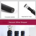 thumbnail image 2 of Operated Wine Corkscrew Opener Sets with Foil Cutter, Wine Aerator Pourer, Vacuum Stoppers, Self-Pulling Reusable, 2 of 7