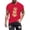 #02 Red, variant on Atkumj Halloween Print Graphic Tees for Men Comfortable Cotton Short Sleeve T Shirts Casual Fashion Crew Neck Tee Shirts S