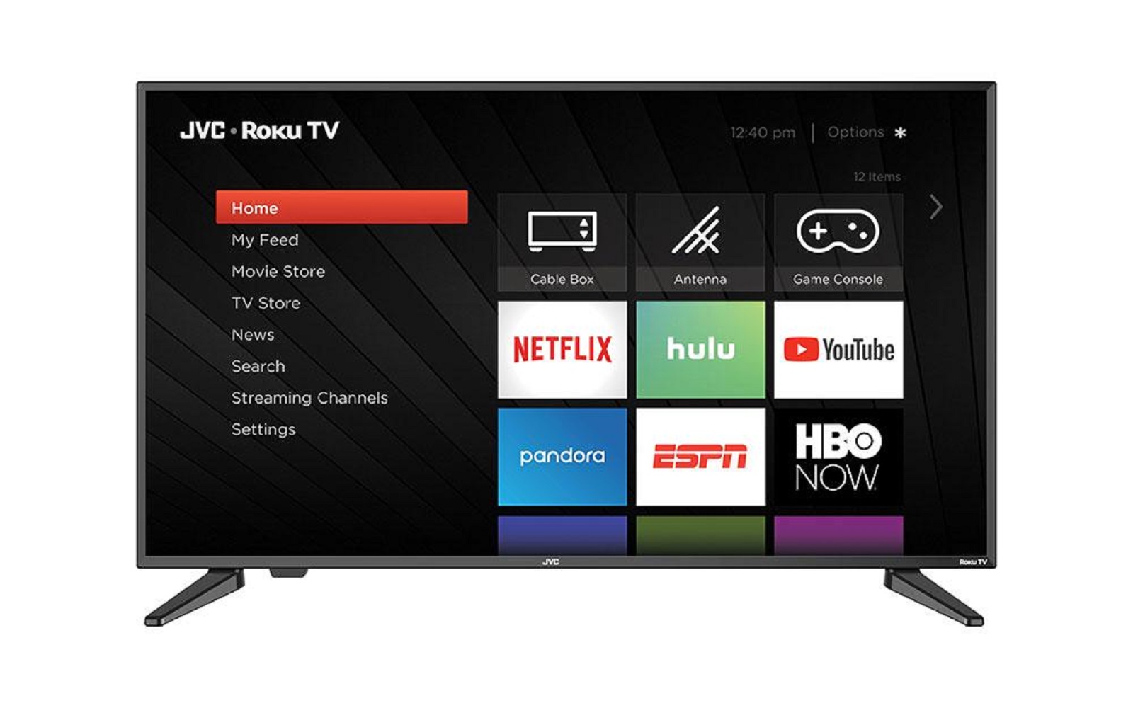 Refurbished JVC 43" Class FHD (1080P) Roku Smart LED TV (LT43MAW588