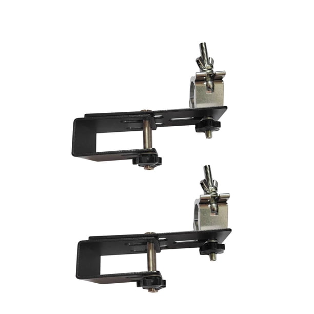 2 piezas de soporte para barra transversal de tienda de campaña de coche, portaequipajes resistente, profesional, fácil de instalar Sujeción de 25 a 30 mm