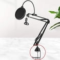 thumbnail image 6 of Desktop Clamp Cantilever Bracket Clip for Microphone Suspension Boom Scissor Arm, 6 of 12