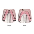 thumbnail image 6 of Goofa High Heel Shoes Butterfly Printed Women 2 in 1 Running Shorts,Quick Dry Athletic Workout Shorts,High Waisted Athletic Shorts with Liner Pockets-X-Large, 6 of 9