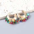thumbnail image 2 of Pendientes con forma de C de estilo bohemio con personalidad, estilo de vacaciones sencillo a la moda, código de modelo Ca--C 8343 C, 2 of 4