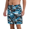 thumbnail image 2 of Naloa Football Time Men's Beach Shorts, Surfing shorts, Swim trunks, Quick Dry Swim Trunks for Surfing Beach Fun - 3X-Large, 2 of 9