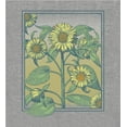 thumbnail image 2 of Sunflower Frame Long Sleeve Heather Gray Adult Hooded Sweatshirt-Large, 2 of 3