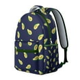 thumbnail image 2 of Avocado Bookbag – Functional & Fashionable for College, Office, Daily Use, Trendy Print, Best Gift for Students & Coworkers, 2 of 6