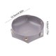 thumbnail image 3 of Bandeja de almacenamiento plegable de piel sintética | Organizador de escritorio multiusos para la entrada del tocador | Detalle dorado | 12,5 cm de diámetro | 1 pieza, 3 of 6