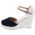 thumbnail image 2 of Refresh Sandra-01 Women's Espadrille Platform Wedge Sandals, 2 of 7