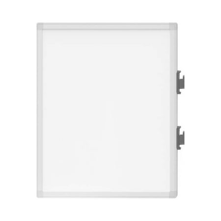 Luxor Steel Frame Computer - Luxor Magnetic Detachable Lap Board 4-Pack, 19” x 23”, Silver Steel Frame