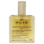 Nuxe Huile Prodigieuse Riche Multi-Purpose Nourishing Oil , 3.3 oz Oil