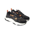thumbnail image 6 of LPMX Men's wide width casual shoes with arch support, black orange, 6 of 9