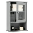 thumbnail image 2 of Spaco Bathroom Wall Mounted Adjustable Hanging Storage Medicine Cabinet-Gray, Bathroom Cabinet for Bathroom Laundry Room Kitchen, 2 of 7