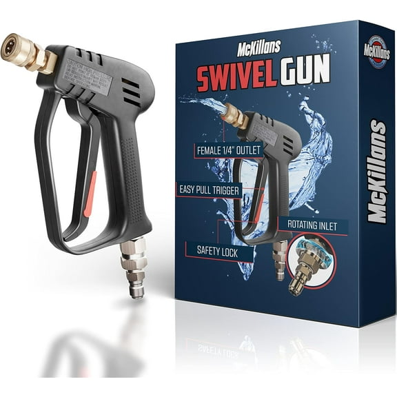 McKillans Pressure Washer Gun Attachment with Swivel