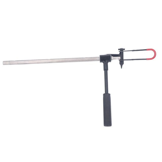 Fishing 20 Inch Extension Rod Alloy Steel Ice Fishing Bit Extension Bar With Handle And Electric Drill Connector