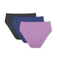 thumbnail image 2 of Pantaletas Fruit of the Loom para Mujer, Corte Francés 3 Piezas Multicolor Talla 4, 2 of 4