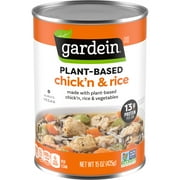 Gardein Plant-Based Chick'n & Rice Soup, Vegan, 15 oz.