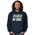 thumbnail image 3 of Seek First the Kingdom of God Quote Hoodie Sweatshirt Women Men Brisco Brands S, 3 of 6