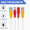 thumbnail image 2 of FITE ON 65ft White Extension Power/Video Cable Replacement for Swann Security CCTV Kit SWDVK-425504C Cord, 2 of 5