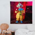 thumbnail image 7 of Killer Klowns from Outer Space Clown Tapestry Wall Hanging, Elegant Wall Hanging Tapestries Wall Art for Bedroom Decor, Outdoor, Parties 60"x60", 7 of 7