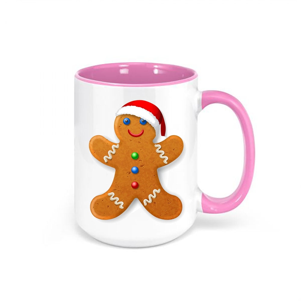 Christmas Coffee Mug, Christmas Gingerbread Man, Gingerbread Man Cup,  Christmas Mugs, Sublimated Design, Christmas Mug, Christmas Cup, ORANGE -  Walmart.com