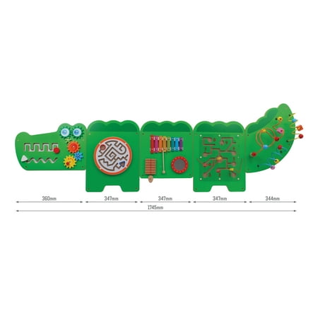 UPC: 0819852013461 | Learning Advantage Crocodile Activity Wall Panels
