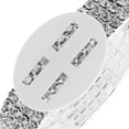 thumbnail image 3 of Miangastore Bracelet en Strass Personnalisation DIY Argent pour Bal 4 Pcs, 3 of 9