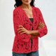 thumbnail image 2 of TaTaai Womens Lightweight Open Front Blouse Long Sleeve Loose Fit Summer Cardigan Mesh Cover Up Casual Beachwear Gift, 2 of 8