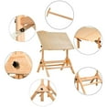 MEEDEN Solid Wood Drafting Table, Art Drawing Table with 36" x 24" Angle Adjustable Top, Artist