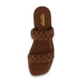 thumbnail image 5 of CUSHIONAIRE Women's Vicki Braided Slide Sandal +Memory Foam, 5 of 5