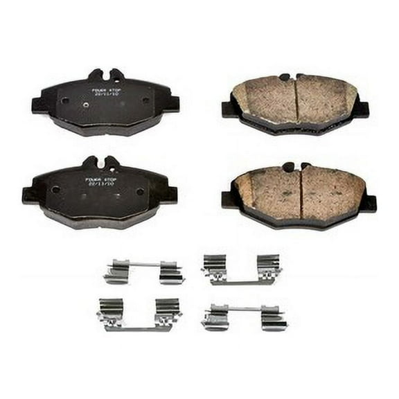 PowerStop 17-987 Disc Brake Pad Set Mercedes-Benz (Sedan - RWD) Disc Brake Pad Set - Front