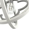 thumbnail image 5 of Hunter - Gablecrest 1-light Painted Concrete, Medium Size Pendant Light, Dimmable, Transitional Style, Sphere Shaped, for Bedrooms, Dining, Living Rooms - 19092, 5 of 10