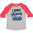 thumbnail image 3 of Inktastic I Have the Best Mom in the World with Speech Bubble Boys Toddler T-Shirt, 3 of 5