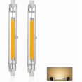 thumbnail image 1 of R7s LED Bulb 118mm 20w Dimmable, Warm White 3000k 3000lm, Linear Replace J118 300w Halogen Bulb, 1 of 5