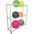 thumbnail image 4 of Champion Sports Ball Storage Cart, White, 62 Inch L X 18.5 Inch W X 67 Inch H, 4 of 6