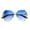 Blue, variant on Womens Slimming Sun Specs Face Contour Slimming Face Effect Internet Famous Trendy UV Protection Fashion Sunglasses