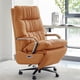 thumbnail image 2 of Ergonomic Chaise Office Chair Mobile Swivel Bedroom Recliner Office Chair Accent Lazy Work Cadeira Ergonomica Office Furniture My Lux Decor Round, 2 of 18