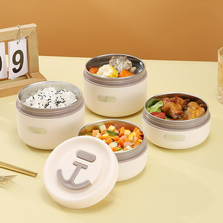 Portable Thermos Hot Food Flask Box 450ML Lunch Storage Keep Warm