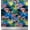 Medium Blue, variant on Soimoi Cotton Duck Fabric Leaves & Floral Texture Print Fabric by The Yard 42 Inch Wide