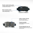 thumbnail image 3 of Front & Rear Ceramic Brake Pads Set w/ Hardware for 2013 2014 2015 Mazda CX-5, 3 of 4