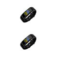 thumbnail image 1 of Tholdsy inteligente Reloj inteligente a prueba de agua Reloj inteligente portátil Función de recordatorio compatible con Bluetooth Natación Negro 2piezas, 1 of 6