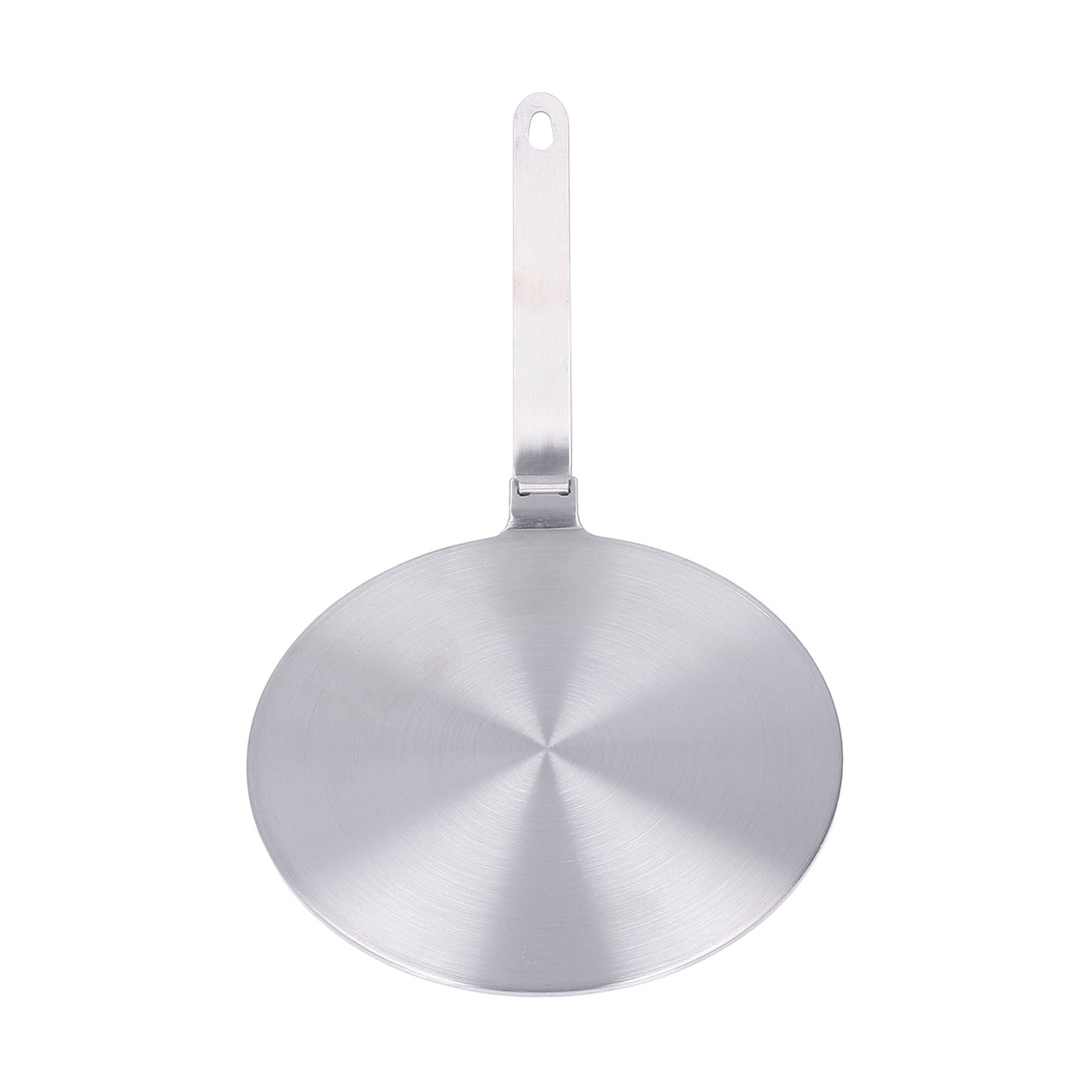 YAHHU Stainless Steel Kitchen Heat Diffuser Plate with Heat-Resistant Handle for Induction Cooktops, 7.87 inches / 20 cm, Universal Round Converter Plate for Gas, Electric, and Glass Stovetops