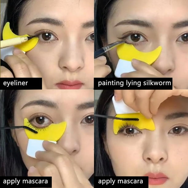 Auxiliary Guard Tool For Eyelash Makeup 2 Pcs Mascara And