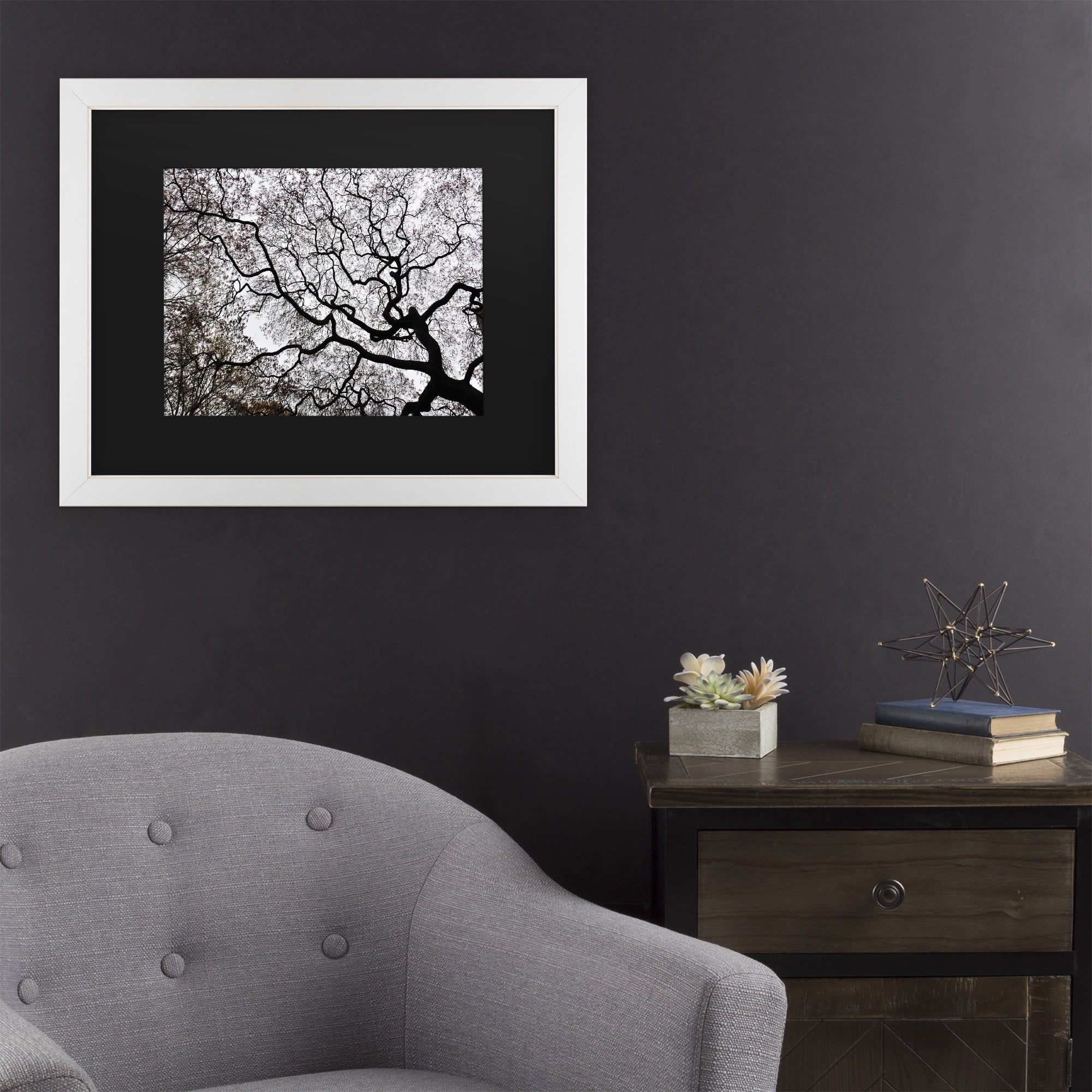 Trademark Fine Art 'Japanese Maple Spring Abstract II' Canvas Art by Kurt Shaffer