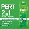 thumbnail image 2 of Pert 2-in-1 Complete Clean Shampoo & Conditioner, for All Hair Types, 15.6 fl oz, 2 of 6